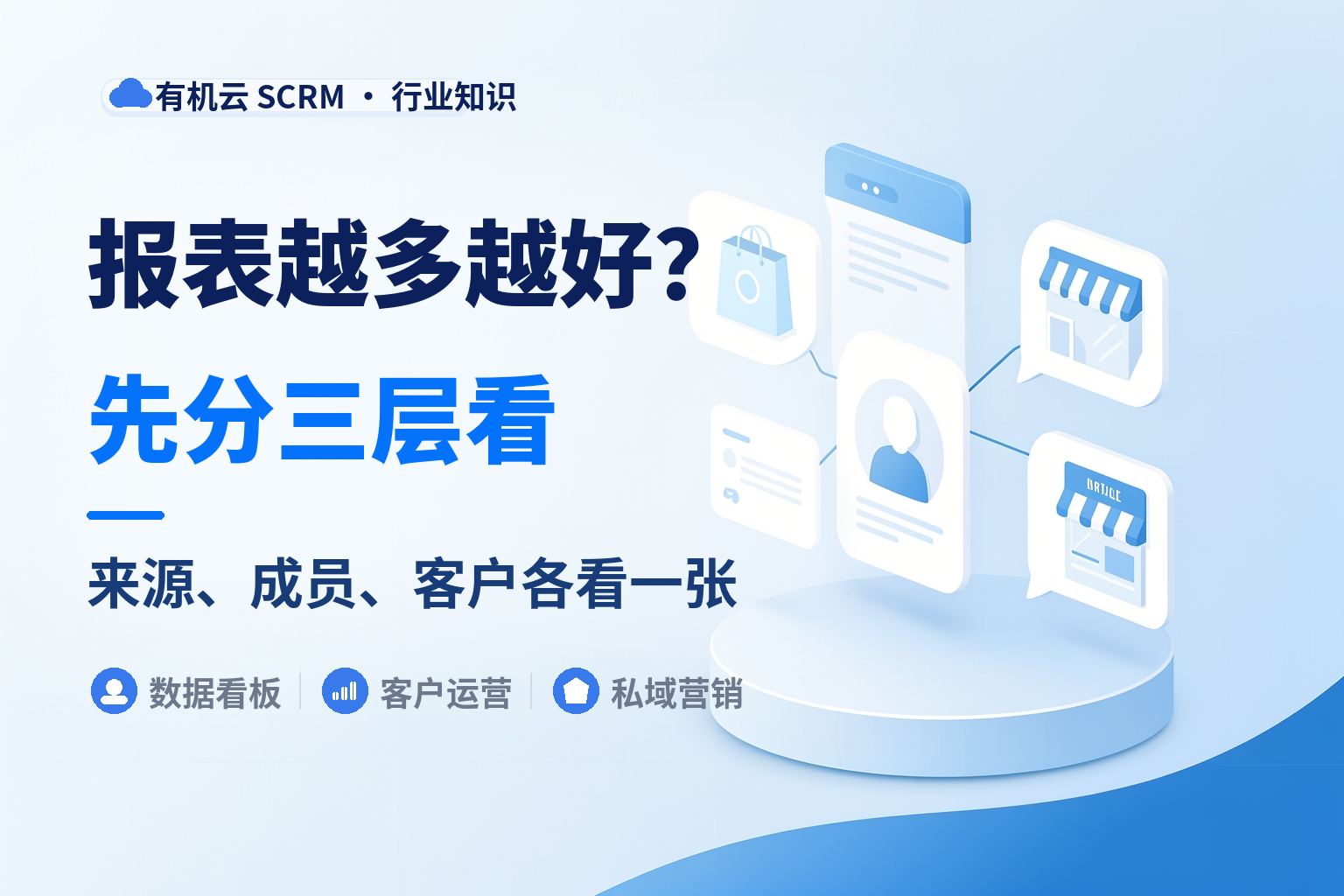 私域运营数据分析工具哪个好？先把三层数据分开看 配图